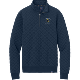 Delaware Jr. Blue Hens Brooks Brothers Diamond Quilt 1/4-Zip