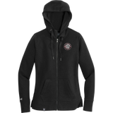 Ice Dogs New Era Ladies French Terry Full-Zip Hoodie