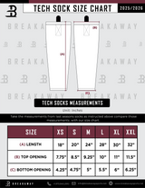 Biggby Coffee Hockey Club Tier 3 Sublimated Tech Socks